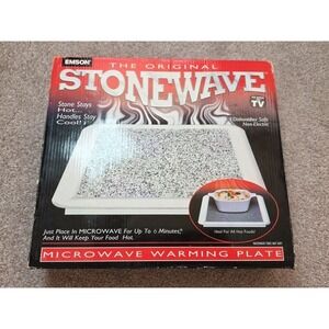 Emson Original Stonewave Microwave Warming Plate - As‎ Seen On TV
